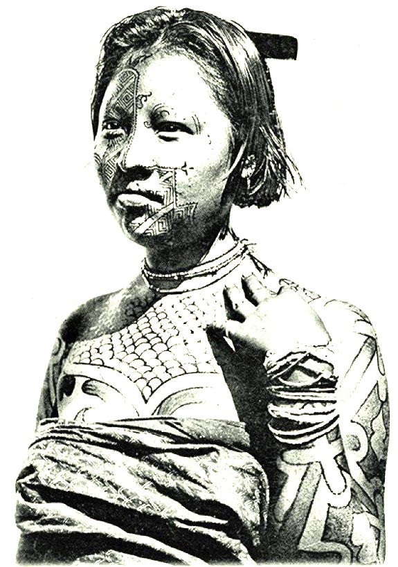 Uma nativa dos Kadiwéu em 1892.