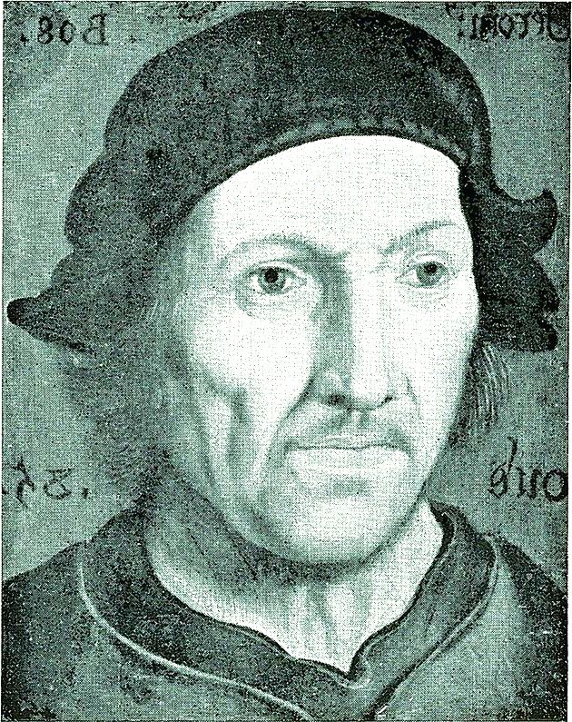 Retrato de Bosch.