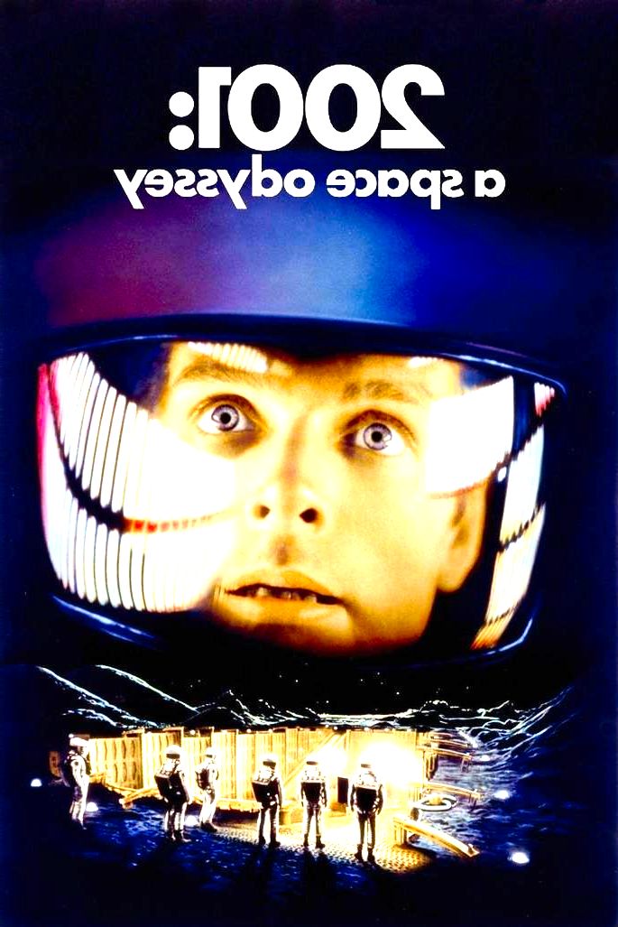 Poster do filme 2001: Uma Odisseia no Espaço.